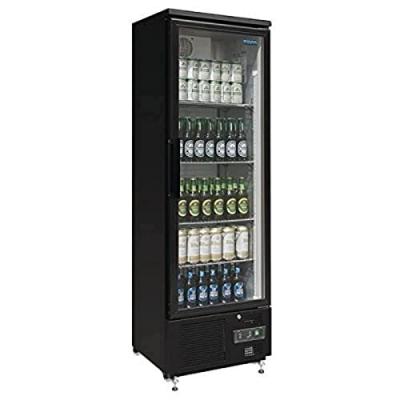 Frigo Boisson Vitr&eacute; Noir 307 L - Polar 