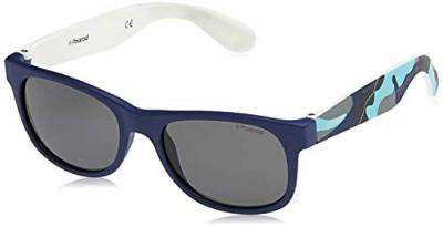 Polaroid p0300 y2 t6d 43 montures de lunettes, bleu (blute camouflage blue/grey), mixte enfant