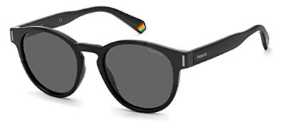 Lunettes de soleil Polaroid Pld 6175/s col. 807/m9 Unisexe Ronds Noir