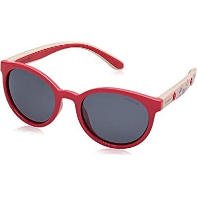 Polaroid lunettes de soleil 8014/Smbt/AI junior rondes fuchsia/gris