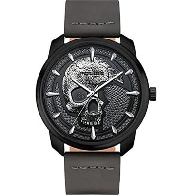 Police Pl.15714jsu Watch Marron,Noir