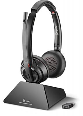 POLY SAVI 8220 UC USB-A Casque sans fil PC 2 &eacute;cout.