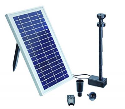 PONTEC Jeux d'eau pondosolar 600&nbsp;Control, Noir