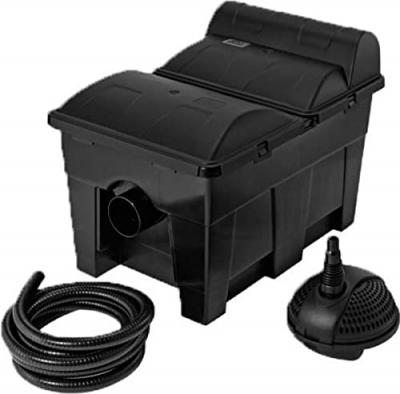 Pontec 42752 Set de filtres avec destructeur dalgues UVC 3500 l/h