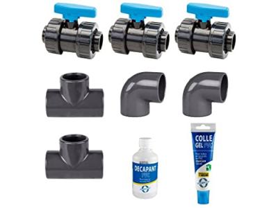 Kit by pass poolex jetline pour pompe a chaleur PC-BYPASS-50
