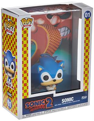 Sonic The Hedgehog - Sonic (IE) POP! Vinyl Game Cover -