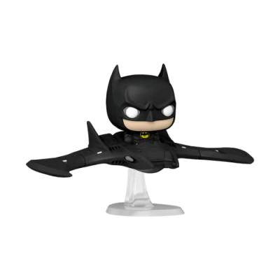 The Flash - Figurine Pop! Rides Super Deluxe Batman In Batwing 13 Cm