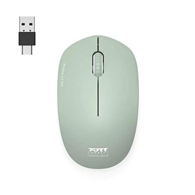 Port designs 900543 souris bureau ambidextre rf sans fil optique 1600 dpi