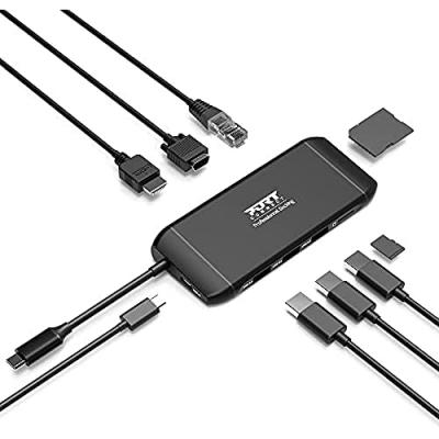 PORT connect - station d'accueil - USB-C - VGA, HDMI - GigE