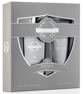 Poseidon Sport Man Case Cologne 150 Spray + Apr&egrave;s-rasage