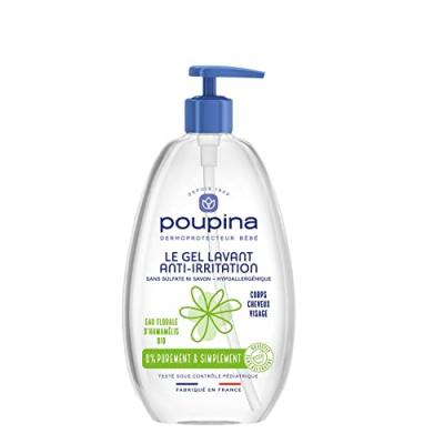 POUPINA Gel lavant anti-irritation flacon 485ml