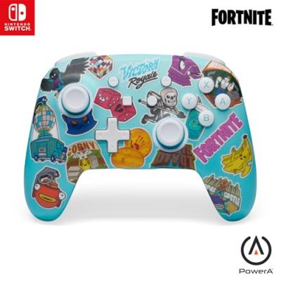 Manette sans fil PowerA Fortnite Sticker Mania pour Nintendo Switch 