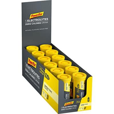 Powerbar 5 Electrolytes - Boisson nergtique Lemon Tonic Boost Caffeine