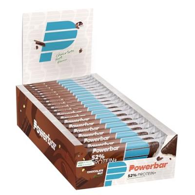 Lot De 20 Barres Powerbar 52% Proteinplus Low Sugar Chocolate Nut