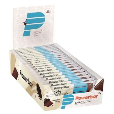PowerBar 52% Protein Plus 20x 50 grammes - Barres prot&eacute;in&eacute;es