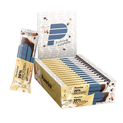 Barres &eacute;nerg&eacute;tiques PowerBar Protein Plus 30% Bars 55g x 15