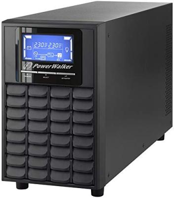 Bluewalker Vfi 2000c Lcd Usv Ups Noir One Size / EU Plug