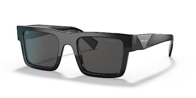 Lunettes de soleil Prada Pr 19ws col. 1ab5s0 Hommes Carr&eacute; Noir