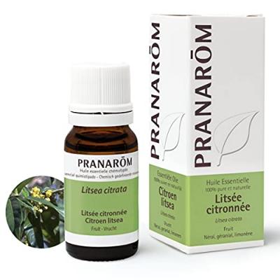 Pranarom Huile Essentielle Lits&eacute;e Citronn&eacute;e Bio - 10 Ml