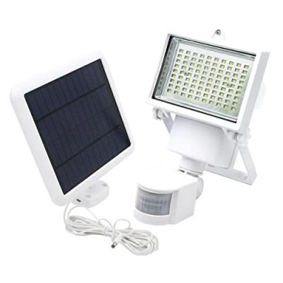 Projecteur solaire avec d&eacute;tecteur COOPER WHITE Blanc Plastique 1000LM