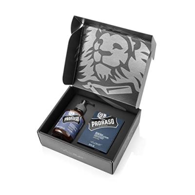 Proraso - Coffret Duo - Shampoing & Baume &agrave; barbe Azur Lime