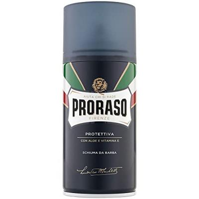 Proraso Mousse nettoyant barbe Aloe Vera et Vitamine E 300ml