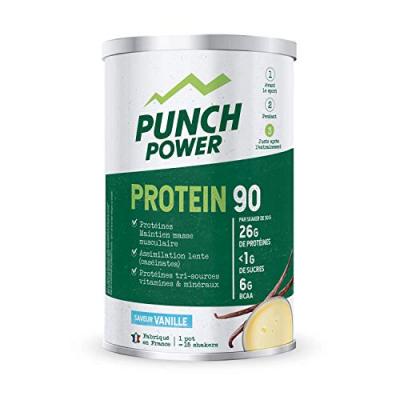 PUNCH POWER - Prot&eacute;ine 90 - Saveur Vanille - 450 g