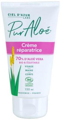 PurAlo&eacute; Cr&egrave;me R&eacute;paratrice visage Mains Corps Bio, 150ml