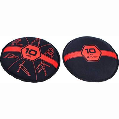 Pure2improve Sand Disc 10kg Noir 10 kg