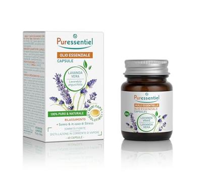 Lavande Vraie Bio 60 Capsules Huiles Essentielles Puressentiel