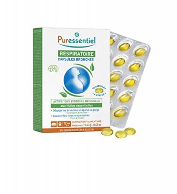 Capsules Bronches aux HE BIO 30 Puressentiel