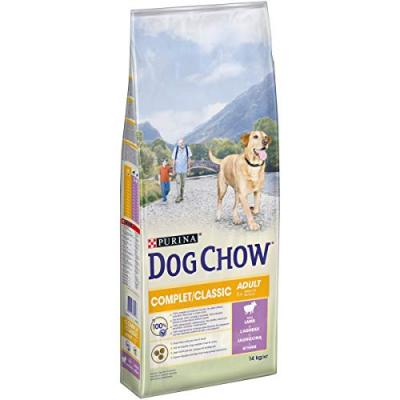 2x14kg PURINA Dog Chow Complet/Classic, agneau - Croquettes pour chien