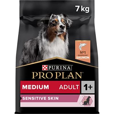 Croquettes Pro Plan Medium Adult Sensitive Skin OptiDerma Sac 7 kg