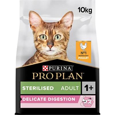 10kg Sterilised poulet Pro Plan - Croquettes pour chat