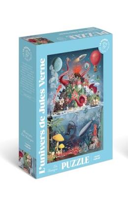 Puzzle 1000 pi&egrave;ces - L'univers de Jules Verne