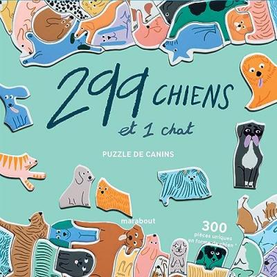 Puzzle 299 chiens et un chat 