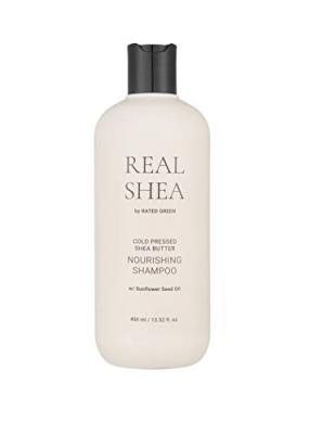 Shampooing nourrissant au beurre de karit&eacute; v&eacute;ritable Rated Green 400ml