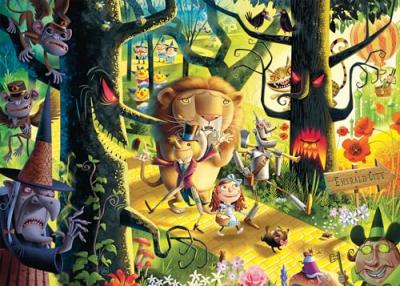 Puzzle Le monde d'Oz / Dean MacAdam Ravensburger