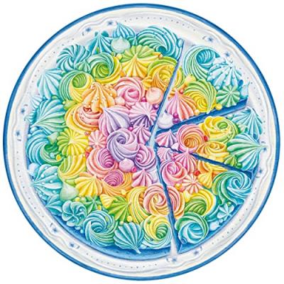 Puzzle Circle of Colors - Rainbow Cake Ravensburger