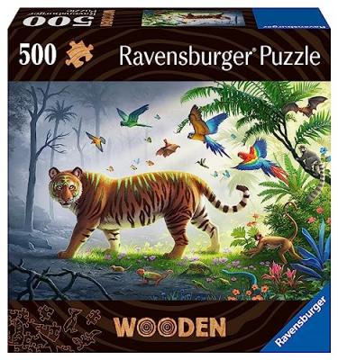 Puzzle Ravensburger Tigre de la jungle 500 pi&egrave;ces