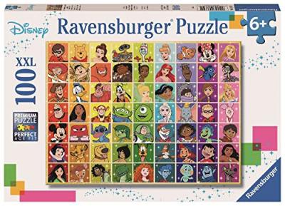 Puzzle 100 p xxl - la palette de couleurs disney 00013332