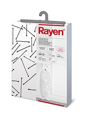 RAYEN - Housse de table &agrave; repasser 130x47cm basic plus easyclip