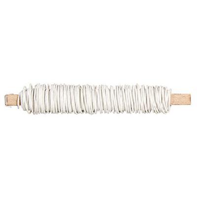 Bobine de fil de papier 20 m - Blanc - Rayher