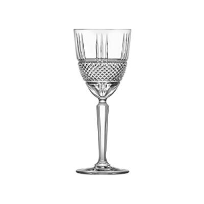 Verre &agrave; pied Brillante 29 cl (lot de 6) - - Transparent - Cristallin