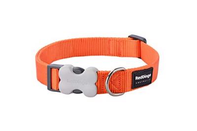 Collier chien r&eacute;glable Red Dingo Basic orange Taille : T4 - Orange