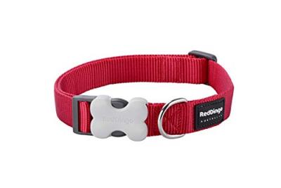 Collier chien r&eacute;glable Red Dingo Basic rouge Taille : T4 - Rouge