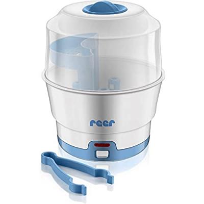 St&eacute;rilisateur Biberon Reer Vapomax Argent, Bleu Clair 36020