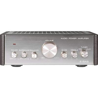 Amplificateur st&eacute;r&eacute;o 2 x 12 W E-SA9 RF-1050402 argent (m&eacute;tallis&eacute;), marron fonc&eacute;
