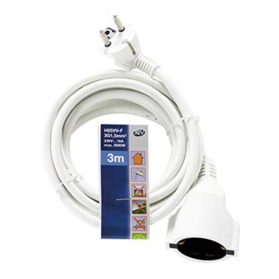Rev schutzkontakt rallonge 3,0 m blanc DFX-526456