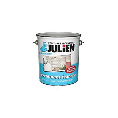 Rev&ecirc;tement &Eacute;tanche Julien Anti-Humidit&eacute; et &Eacute;tanch&eacute;it&eacute; Mat Blanc 2,5 L